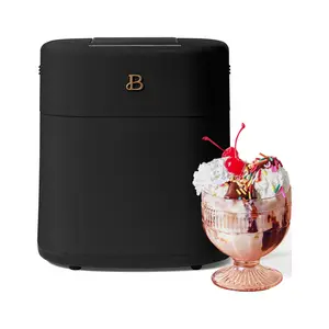 Beautiful 1.5 Qt Ice Cream Maker with Touch Activated Display, Sage Green by Drew Barrymore