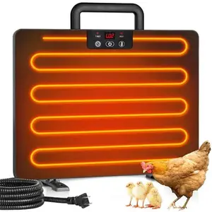 Chicken Coop Heater Digital Control Panel for Winter Heating with Adjustable Temperature Settings & Cord Included