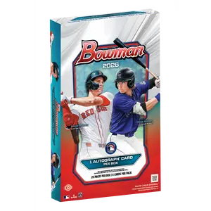 2026 Bowman Baseball Factory Sealed Trading Cards Hobby Box (1 autograph/box)