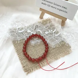 Love & Wealth Attracting Carnelian Lucky Bracelet 8mm