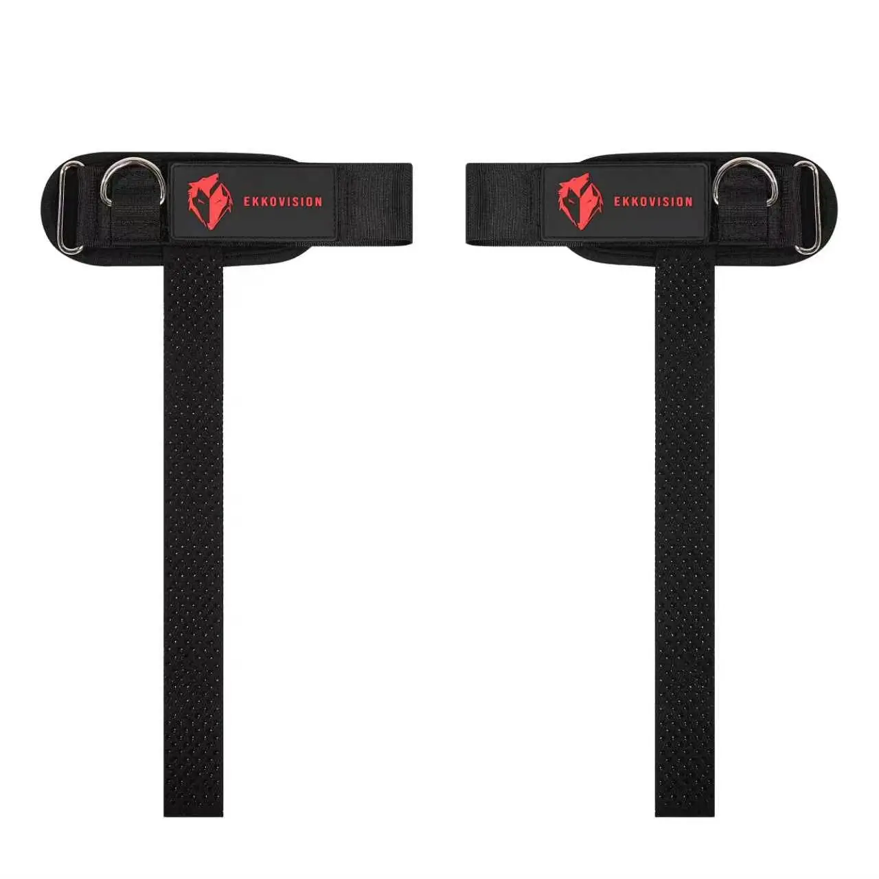 Premium Custom Logo Lifting Wrist Straps Adjustable Durable Weightlifting Grip Support Gym Strap with D Ring