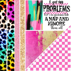 UVDTF 9.5 x 8.5 Element Sheet I got 99 Problems 6011