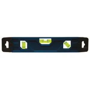 212 MAIN 9-Inch Magnetic Torpedo Level, Impact-Resistant Resin Tool for Home Improvement and DIY Projects