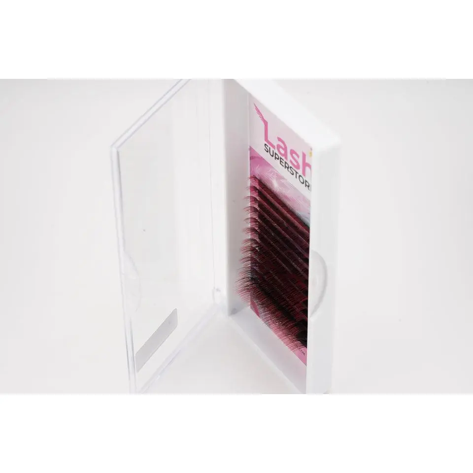 Ombre Lash | Red | D Curl | 0.07 | Made in Korea