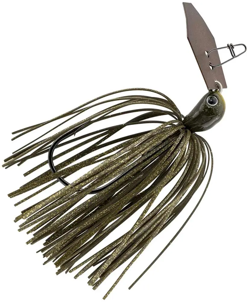 Z-Man ChatterBait Jack Hammer Pro-Level Chatter Bass Jig Lures - 1/2 oz Hand-Tied Skirt Outdoor Fishing Equipment Fishing Lures