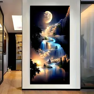 Frameless,poster Abstract Art Print Painting Wall Decor, Bedroom, Office & Living Room Versatile Style