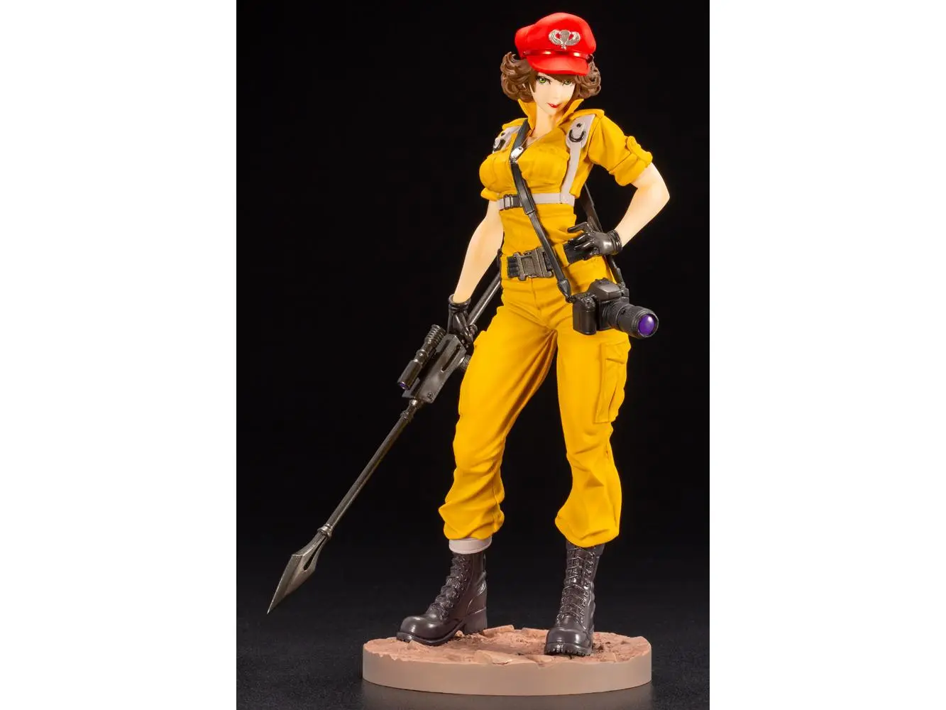 Kotobukiya SV284 G.I. Joe Lady Jaye Canary Ann Color Bishoujo Model Figure - High Detail Limited Ed. Statue, Display Figurine for G.I. Joe Enthusiasts (Toys Category), Collectibles