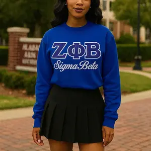 Zeta Phi Beta Sweatshirt. Zeta 1920 Sweatshirt. Zetas, ZPhiB, Finer Women.