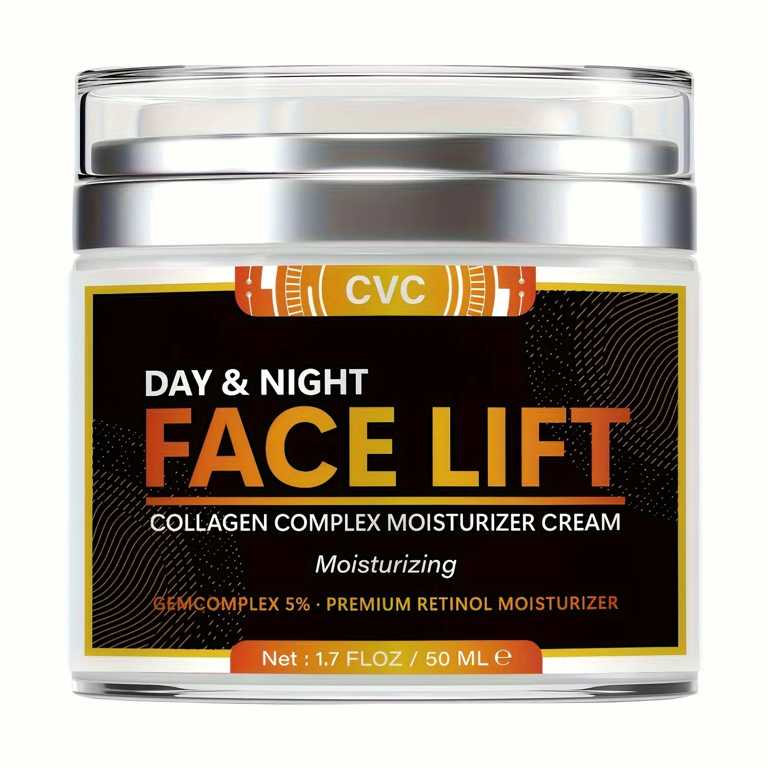 Day & Night Collagen Complex Moisturizer - 5% Retinol Formulated to Hydrate and Revitalize Skin| 50ML