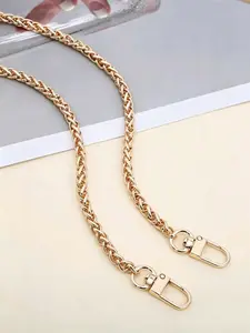 47.2in Metal Shoulder Strap Chain, DIY Project Accessory, Handbag Strap, Bag Chain, Minimalist Style, All Seasons Use, Chain Accessories
