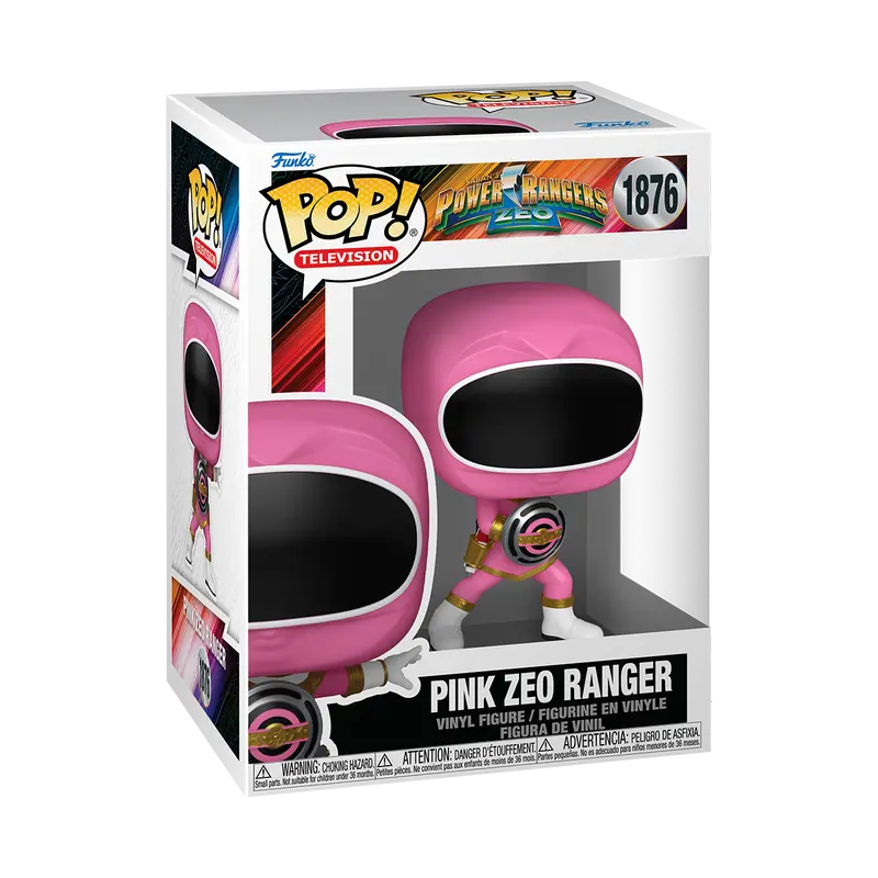 Funko Pop Vinyl Figure Power Rangers Pink Zeo Ranger 1876