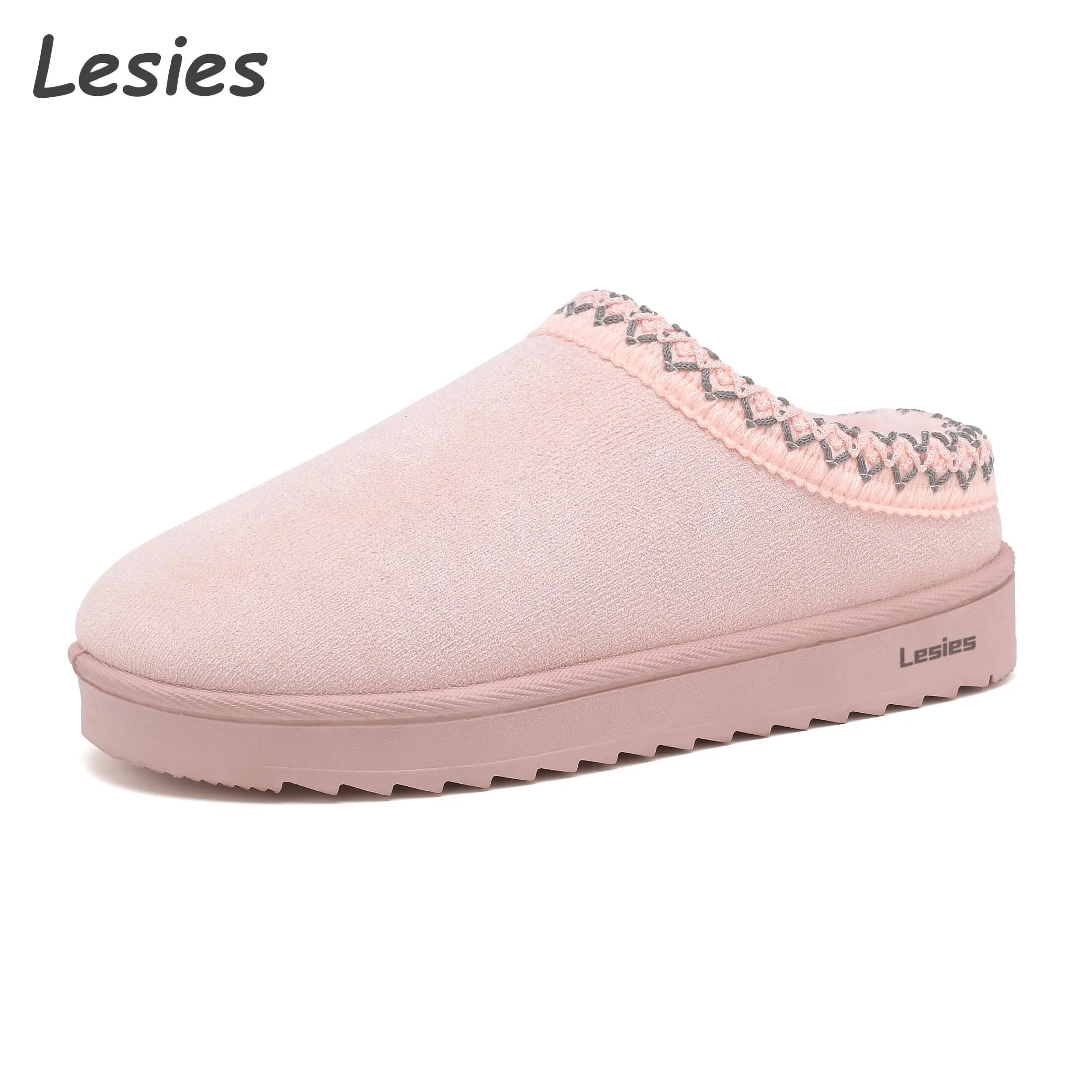 Women's Slippers Fuzzy Cozy Short Ankle Shoes Cute Fluffy Clogs Indoor and Outdoor Mules Furry Warm House Slippers for Woman