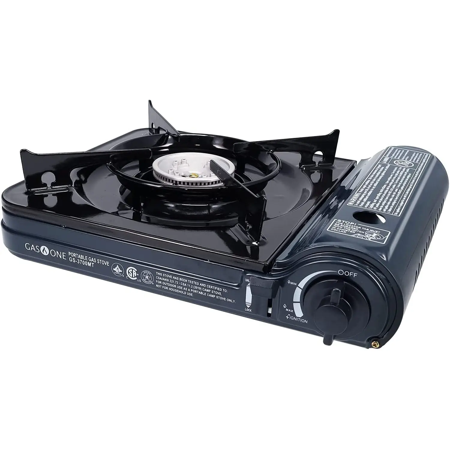 10,000 BTU PORTABLE BUTANE CAMP STOVE 10,000 BTU PORTABLE BUTANE CAMP STOVE