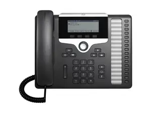 Cisco 7861 IP Phone - Corded - Wall Mountable, 16 x Total Line - VoIP - 3.5" - Enhanced User Connect License - 2 x Network (RJ-45) - PoE Ports | CP-7861-K9=