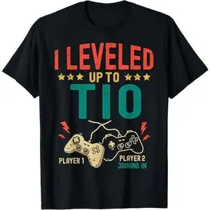 I Leveled Up To Tio New Tio Gamer Promoted to Tio T-Shirt