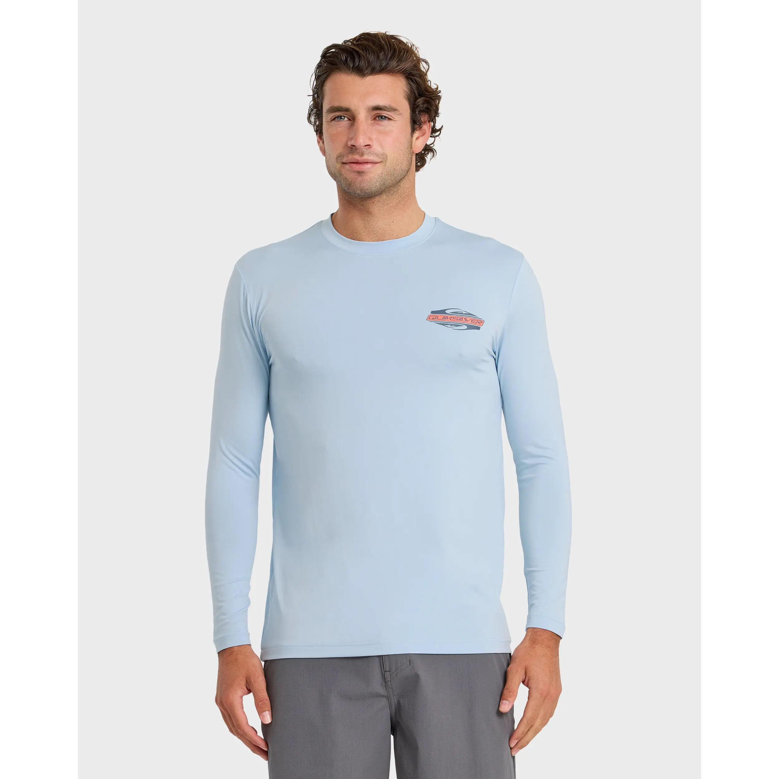 Quiksilver | Everyday Graphic UPF 50 Long Sleeve Surf Shirt | Men's Graphic Print UPF Sun Protection | Surf & Swim & Sun Protection