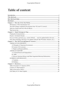128 Civics Questions and Answers for the U.S. Citizenship Test (2025 Edition): Official USCIS Study Guide with All 128 Questions, Answers, and Test Day Tips for the Naturalization Interview