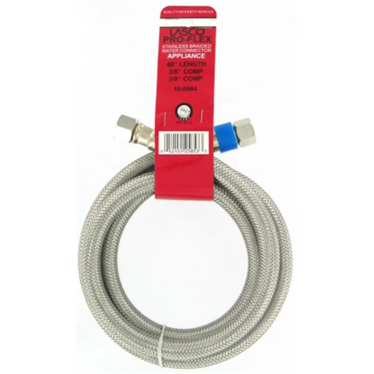 Larsen Supply .38in. Compression x .38in. Compression x 48in. Dishwasher C Dishwasher
