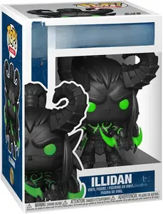 Funko Games World of Warcraft Illidan Stormrage Chase Variant Collectible Vinyl Figure 3.75 Inches Tall Official Merchandise Gift for Fans