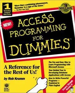 USED-Access Programming For Dummies? by Rob Krumm (Paperback)