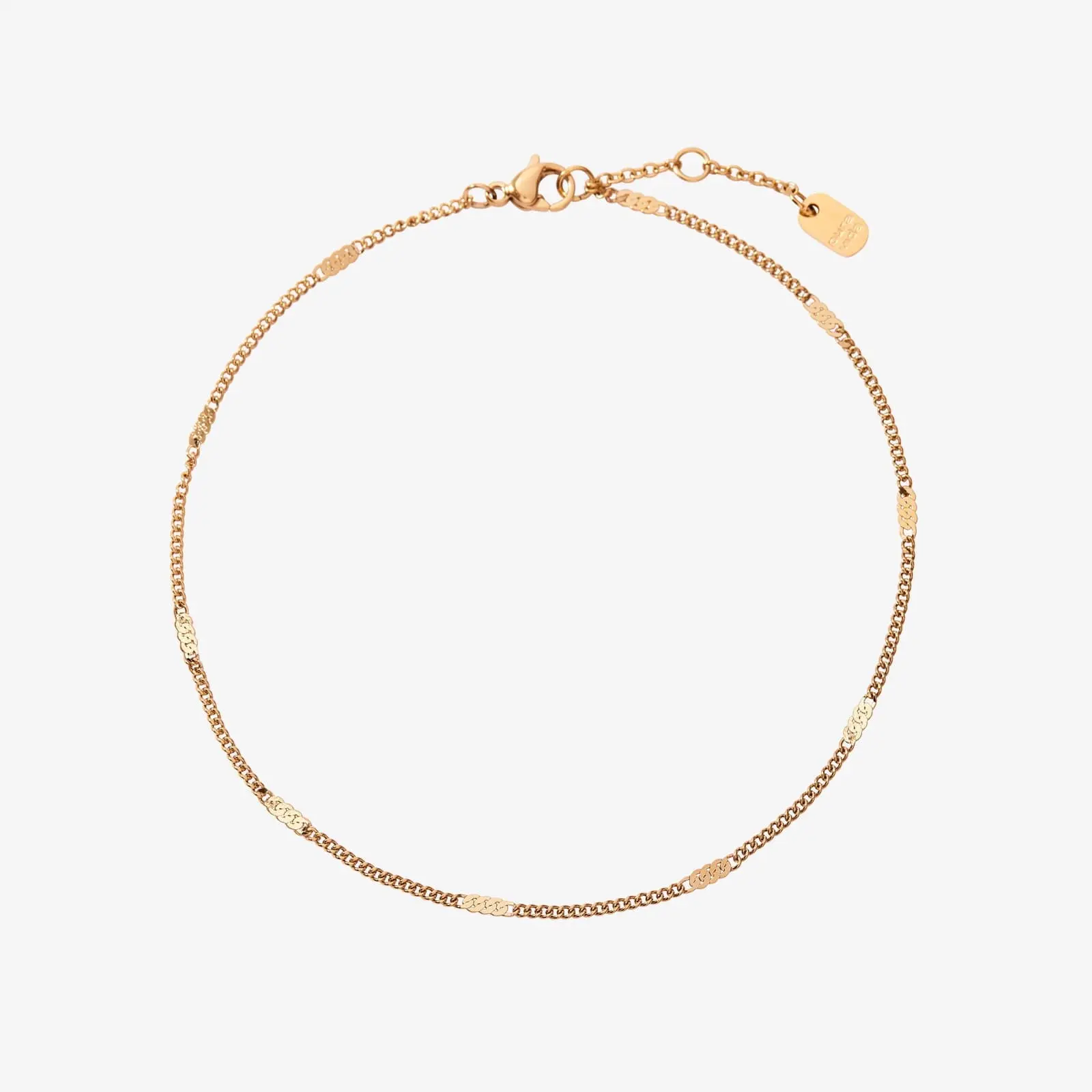 Delicate Station Chain Anklet Delicate Station Chain Anklet