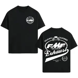 FMF Exhaust Hoodie - Sweatshirt - TShirt, California Original 1973 Racing Shirt, Motocross Dirt Bike FMF SoCal Shirt, Vintage Motorcycle Biker Garage Style Gift, Full Colors