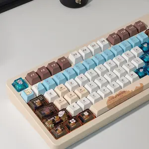 Western Cowboy Keycaps 145 PBT + 36 PC | Dye-Sublimation Custom Mechanical Keyboard Keycaps