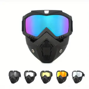 1pc Cycling Riding Motocross Sunglasses Ski Snowboard Eyewear Mask Goggles Helmet Tactical Windproof Motorcycle Glasses Masks