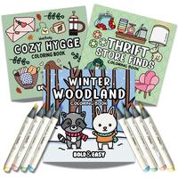 Cozy Hygge + Thrift Store Finds + Winter Woodland