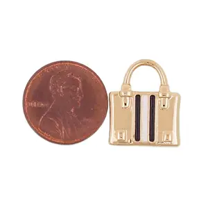 Gold Filled Suitcase/Travel Bag Charm