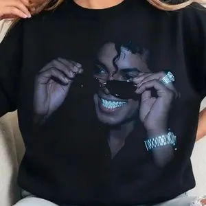 Michael Jackson King of Pop Graphic Tee, MJ King of Pop Music T-Shirt, a Perfect Gift for Fans 7SV DQI