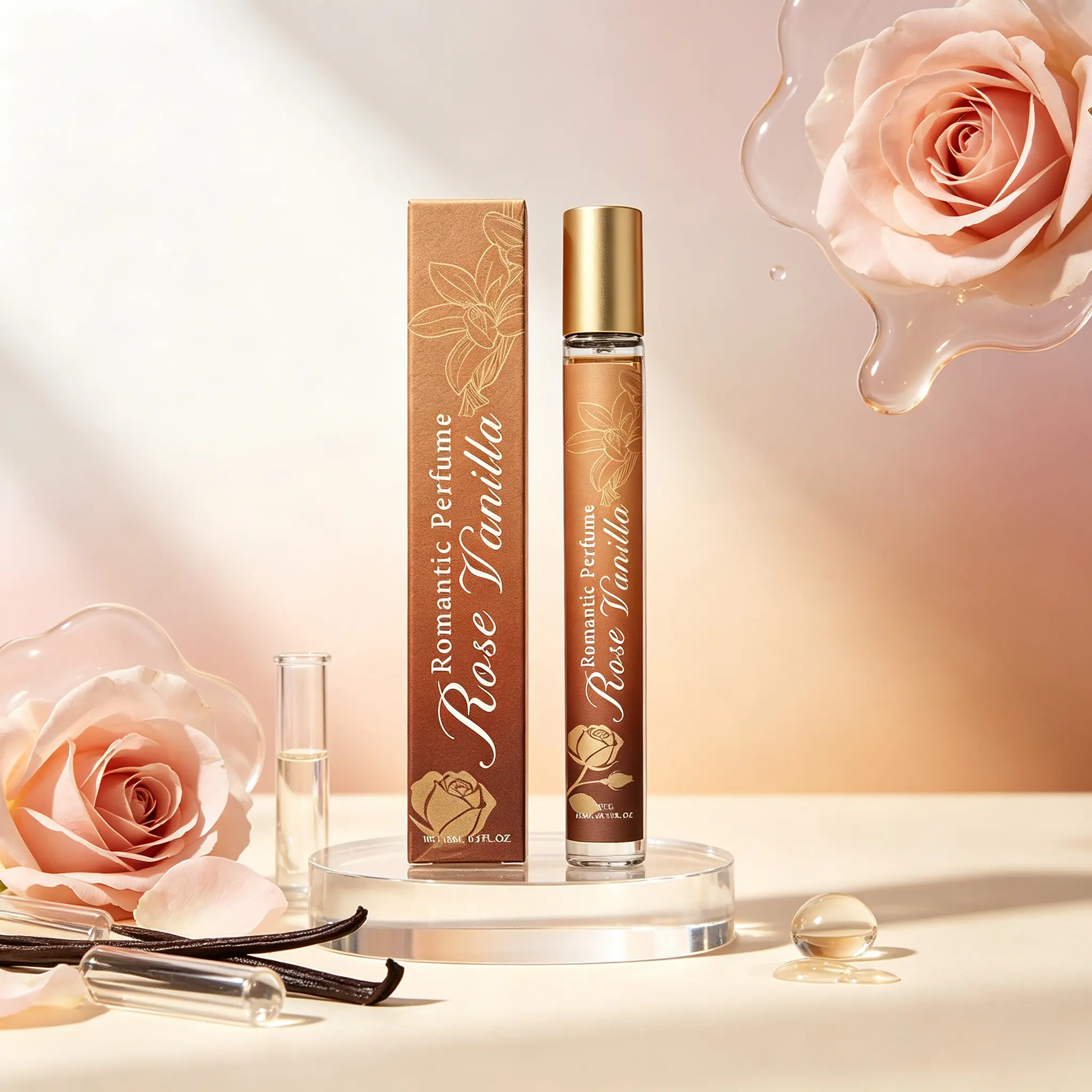 Romantic Rose Perfume – Enchanting, Long-Lasting Floral Fragrance That Captivates the Senses & Creates an Aura of Elegance and Romance | A Soft, Seductive Rose Scent Perfect for Date Nights & Special Occasions | 50ml