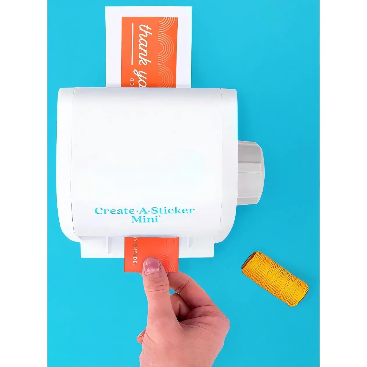 Create-A-Sticker Mini Sticker Printer for DIY Crafts - Compact and Easy to Use - Ideal for Making Custom Stickers