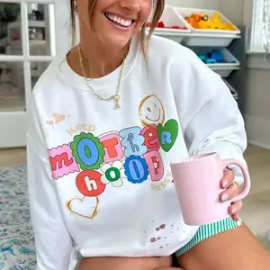 'Keep Motherhood Messy' Crewneck Sweatshirt