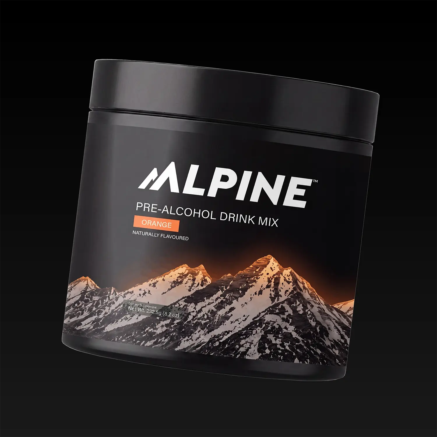 Alpine Pre-Alcohol Drink Mix | 15 Servings Supplement with DHM + Electrolytes + L-Theanine