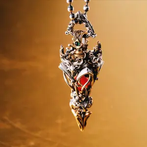 Coppertist.wu Pendulum Pendant, Spiritual Jewelry, Witchcraft Jewelry, Divination Tool, Gifts for Men Women