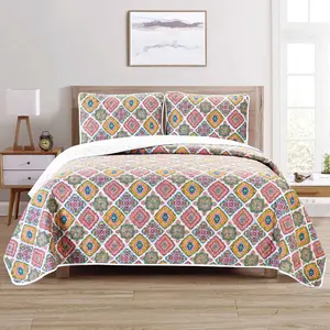 Dan River Reversible Printed Quilt Set (3 Piece)