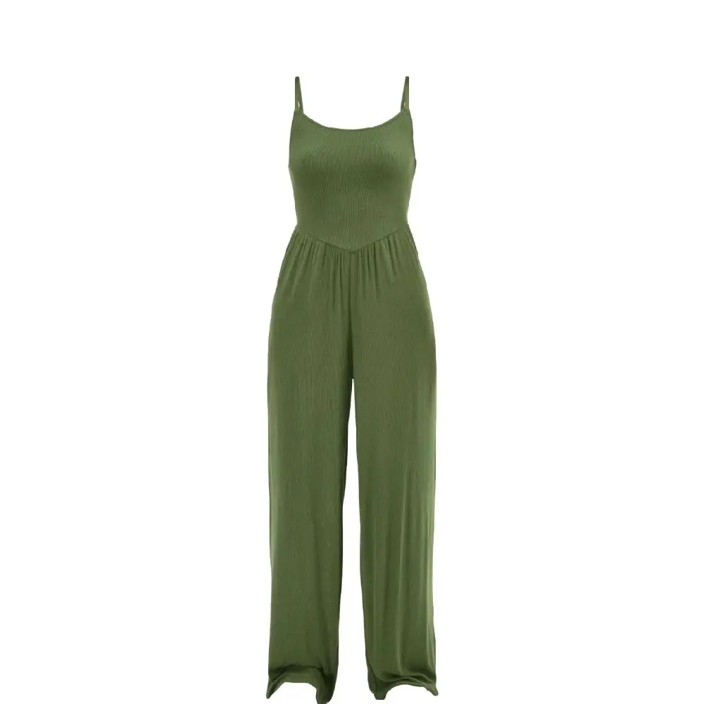 No Boundaries Ribbed Jumpsuit, Women's . Size : L ( 12 - 14 ) -