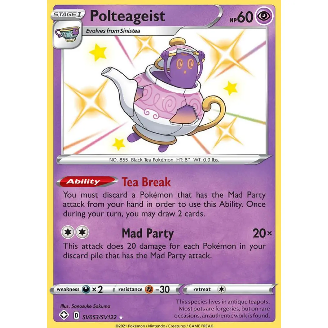 Polteageist - Shining Fates: Shiny Vault (SHFSV)