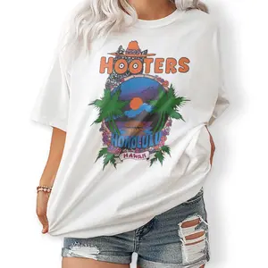 Hooters Honolulu Beach Unisex T Shirt, Pullover Sweatshirt, Hoodie Gift