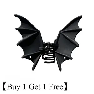 Edgy Bat Hair Claws – Gothic Punk Hair Clips for Women | Buy 1 Get 1 Free Stylish Halloween Hair Accessories for Daily & Party Looks