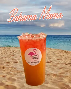 Bahama Mama Loaded Tea - 298mg of Caffeine, Less than 1 Carb, 3.75 Calories, ZERO SUGAR - Peach, Orange, Pineapple & Cherry flavors