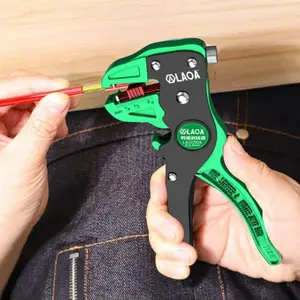 Multi-Functional Duckbill Wire Stripper, Automatic Peeling Pliers, 4 Square Electrician Line Cutter, Essential Tool for Electrical Work