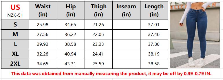 Women's High Rise Unforgettable Skinny Jean Mid Rise Stretch Slim Fit Denim Pants with Flattering High Waist Design & Super Stretch Fabric for Everyday Wear