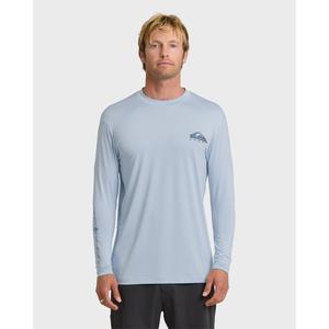 Quiksilver | HI Everyday UPF 50 Long Sleeve Surf Shirt | Men's Stretch Fit Graphic Print | Surf & Swim & Poolside & Sun Protection