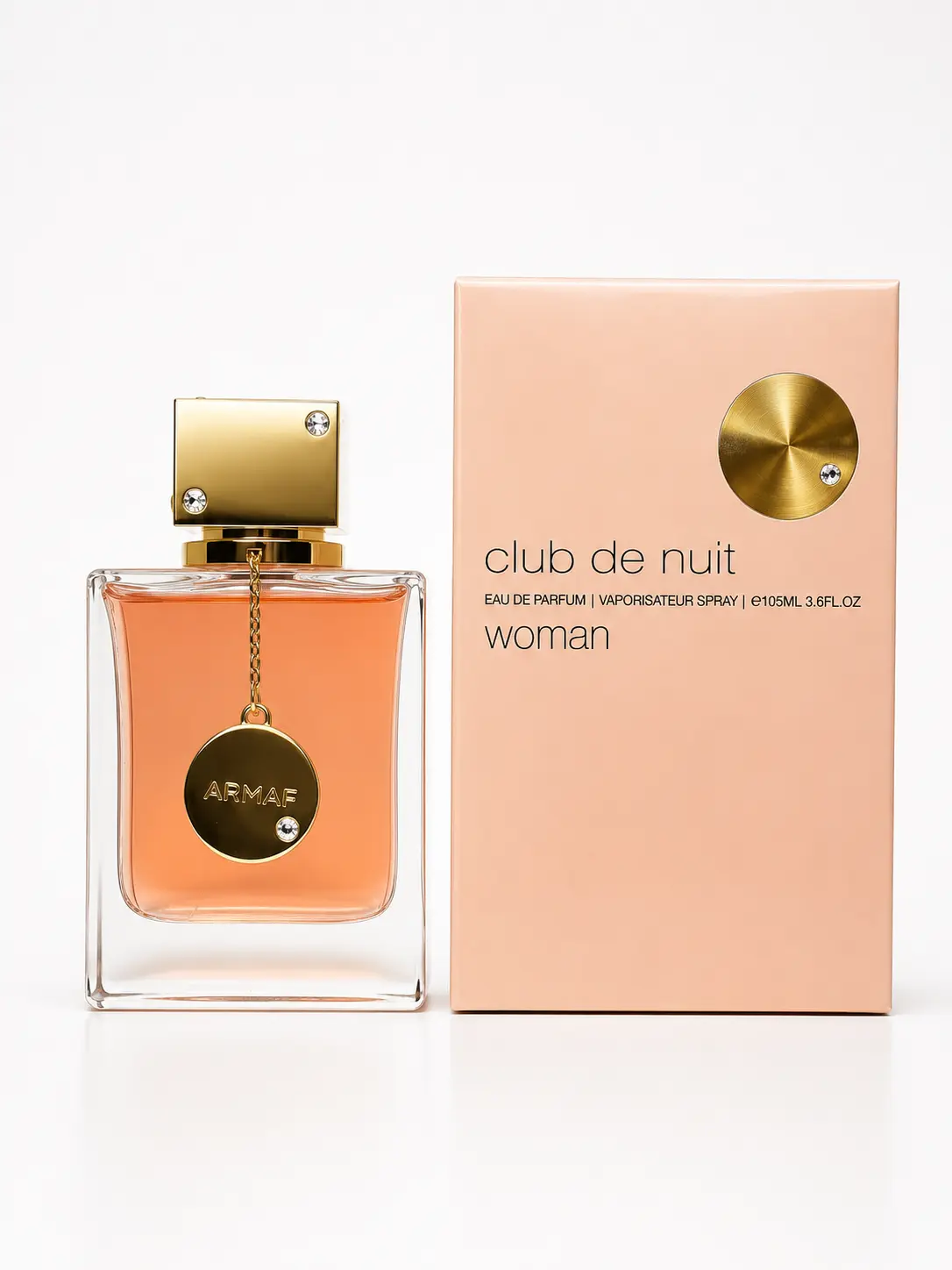 Armaf Club De Nuit Women's EDP Perfume (3 to 3.9 fl oz/105ml) - Long-Lasting, Cruelty-Free, Alcohol-Containing East Asian Fragrance with Citrus, Grapefruit, Rose, Jasmine, Vanilla & Fruity Floral Blend for Everyday Wear