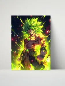 Dragon Ball - Broly Legendary Power Metal Print (8" x 10")
