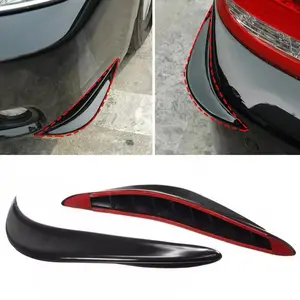 Car Bumper Guard Anti-Collision Arc-shaped Protective Strip, Front Lip Protection Rubber Strips for Car Body Front and Rear, Durable and Effective, Car Accessories, Vehicle Exterior Decoration