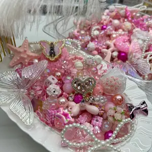 #Dianna DIY Acrylic Beads Mix Diy Beading Accessoirs for pens keychain phonechain bagchain