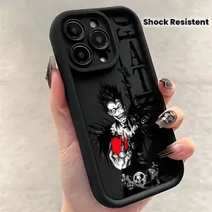 New Anime Death Note Phone Case for iPhone 17 Air 16 15 14 13 12 11 Pro Max Plus  - Shockproof Soft Back Cover